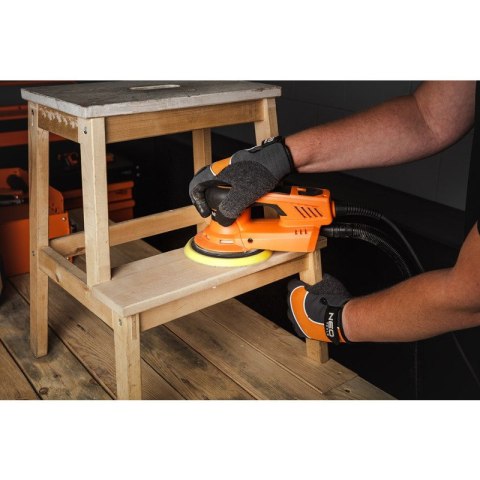 Szlifierka mimośrodowa 350W, bezszczotkowa 150mm 04-721 NEO TOOLS Szlifierka mimośrodowa 350W, bezszczotkowa 150mm 04-721 NEO TOOLS