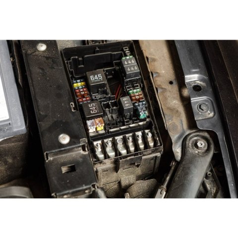 BEZPIECZNIKI SAMOCHODOWE ZESTAW, PUDEŁKO, 88 SZTUK, 3 TYPY, POLIWĘGLANOWE, ORGANIZER,INSTALACJA 12V i 24V, 11-993 NEO TOOLS BEZPIECZNIKI SAMOCHODOWE ZESTAW, PUDEŁKO, 88 SZTUK, 3 TYPY, POLIWĘGLANOWE, ORGANIZER,INSTALACJA 12V i 24V, 11-993 NEO TOOLS
