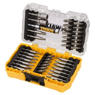 ZESTAW BITÓW WKRĘTAKÓW DO WKRĘTARKI KOŃCÓWEK 40 SZTUK ELEMENTÓW TSTAK ToughCase DeWALT DT70717