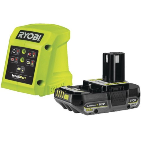 ZESTAW RYOBI AKUMULATOR 2.0AH 18V ONE+ Z ŁADOWARKĄ 1.5A RC18115-120L ZESTAW RYOBI AKUMULATOR 2.0AH 18V ONE+ Z ŁADOWARKĄ 1.5A RC18115-120L