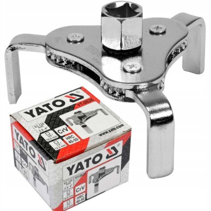 KLUCZ DO FILTRA OLEJU 3-RAMIONA 63-120MM YATO