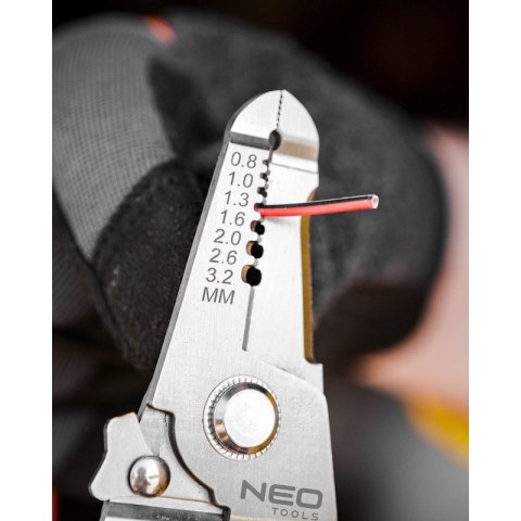NEO TOOLS SZCZYPCE ŚCIĄGACZ DO IZOLACJI ZACISKANIE KONEKTORÓW 6W1 NEO TOOLS SZCZYPCE ŚCIĄGACZ DO IZOLACJI ZACISKANIE KONEKTORÓW 6W1