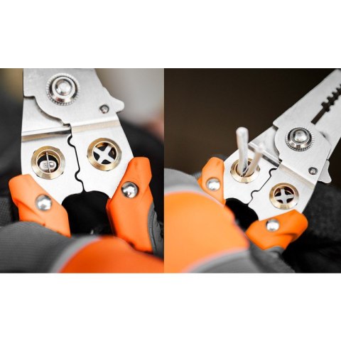NEO TOOLS SZCZYPCE ŚCIĄGACZ DO IZOLACJI ZACISKANIE KONEKTORÓW 6W1 NEO TOOLS SZCZYPCE ŚCIĄGACZ DO IZOLACJI ZACISKANIE KONEKTORÓW 6W1