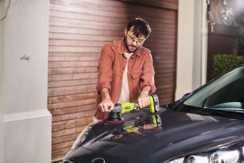 RYOBI POLERKA AKUMULATOROWA 18V REGULACJA R18P-0 125MM OSCYLACJA + 3 PADY RYOBI POLERKA AKUMULATOROWA 18V REGULACJA R18P-0 125MM OSCYLACJA + 3 PADY