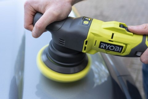 RYOBI POLERKA AKUMULATOROWA 18V REGULACJA R18P-0 125MM OSCYLACJA + 3 PADY RYOBI POLERKA AKUMULATOROWA 18V REGULACJA R18P-0 125MM OSCYLACJA + 3 PADY