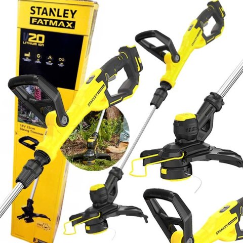SFMCST933B-XJ Podkaszarka żyłkowa 18V STANLEY FATMAX V20 33CM SFMCST933B-XJ Podkaszarka żyłkowa 18V STANLEY FATMAX V20 33CM