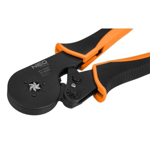SZCZYPCE DO ZACISKANIA KOŃCÓWEK TULEJKOWYCH ŚREDNICA 0.1-16 MM2 NEO TOOLS SZCZYPCE DO ZACISKANIA KOŃCÓWEK TULEJKOWYCH ŚREDNICA 0.1-16 MM2 NEO TOOLS