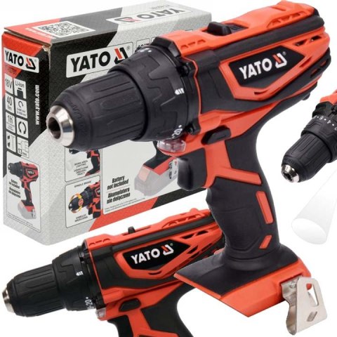 YATO WIERTARKO WKRĘTARKA AKUMULATORA 18V 42Nm LED YT-82781 2 BIEGOWA LI-ION YATO WIERTARKO WKRĘTARKA AKUMULATORA 18V 42Nm LED YT-82781 2 BIEGOWA LI-ION