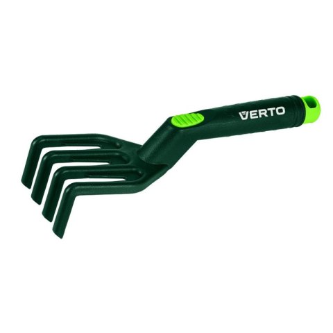 ZESTAW NARZĘDZI RĘCZNYCH 4 SZT. TWORZYWO SZTUCZNE (GRABKI, PAZURKI, ŁOPATKA, MOTYKO/PAZURKI) 15G419 VERTO