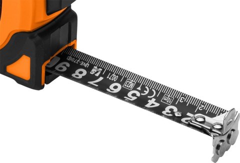67-241 MIARA ZWIJANA STALOWA SUPER BLACK 3 M X 16 MM, AUTO BLOKADA, DWA PRZYCISKI STOP, MAGNES NEO TOOLS 67-241 MIARA ZWIJANA STALOWA SUPER BLACK 3 M X 16 MM, AUTO BLOKADA, DWA PRZYCISKI STOP, MAGNES NEO TOOLS