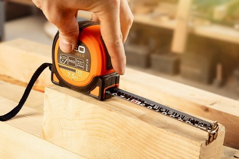67-241 MIARA ZWIJANA STALOWA SUPER BLACK 3 M X 16 MM, AUTO BLOKADA, DWA PRZYCISKI STOP, MAGNES NEO TOOLS 67-241 MIARA ZWIJANA STALOWA SUPER BLACK 3 M X 16 MM, AUTO BLOKADA, DWA PRZYCISKI STOP, MAGNES NEO TOOLS