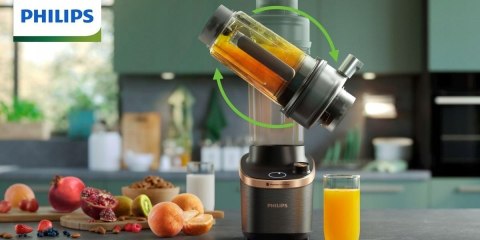BLENDER KIELICHOWY Z MODUŁEM SOKOWIRÓWKI PHILIPS HR3770/10 +2DZBANKI TRITAN BLENDER KIELICHOWY Z MODUŁEM SOKOWIRÓWKI PHILIPS HR3770/10 +2DZBANKI TRITAN