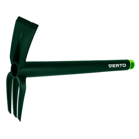 ZESTAW NARZĘDZI RĘCZNYCH 4 SZT. TWORZYWO SZTUCZNE (GRABKI, PAZURKI, ŁOPATKA, MOTYKO/PAZURKI) 15G419 VERTO