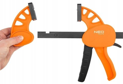 NEO Ścisk automatyczny 75x450mm siła ścisku 135 kg NEO Ścisk automatyczny 75x450mm siła ścisku 135 kg
