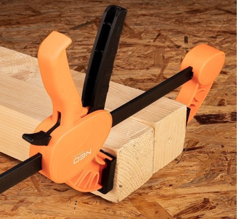 NEO Ścisk automatyczny 75x450mm siła ścisku 135 kg NEO Ścisk automatyczny 75x450mm siła ścisku 135 kg