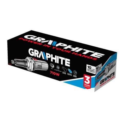SZLIFIERKA PROSTA 710W, 12000-28000 MIN⁻¹ 59G071 GRAPHITE