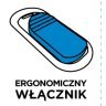 SZLIFIERKA PROSTA 710W, 12000-28000 MIN⁻¹ 59G071 GRAPHITE