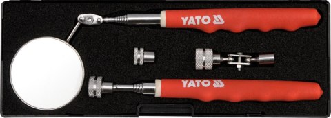 YT-0662 ZESTAW INSPEKCYJNY LUSTERKO + CHWYTAK YATO YT-0662 ZESTAW INSPEKCYJNY LUSTERKO + CHWYTAK YATO