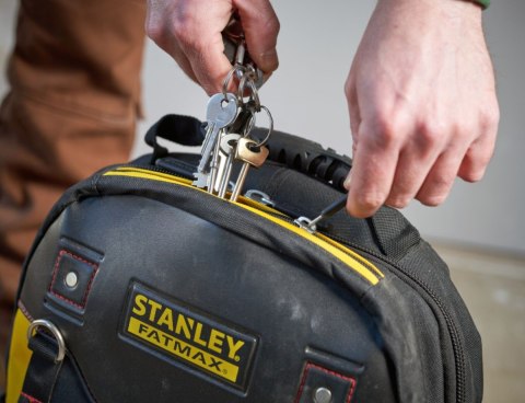 Plecak monterski narzędziowy zamykana torba warsztatowa Fatmax Stanley 1-95-611 Plecak monterski narzędziowy zamykana torba warsztatowa Fatmax Stanley 1-95-611