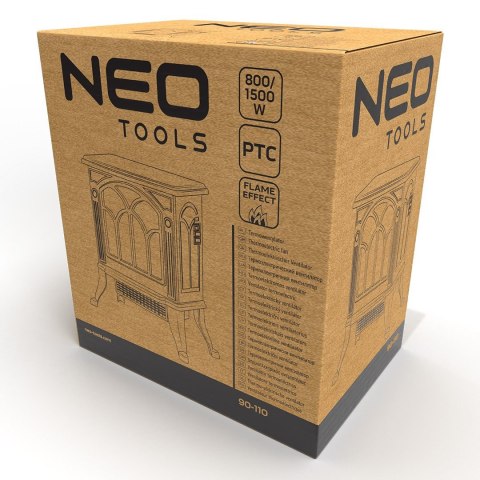 90-110 CERAMICZNY TERMOWENTYLATOR 800W/1500W NEO TOOLS