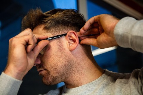 97-505 OKULARY OCHRONNE, BIAŁE SOCZEWKI, REGULOWANE ZAUSZNIKI NEO TOOLS