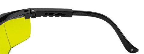 97-506 OKULARY OCHRONNE, ŻÓŁTE SOCZEWKI, REGULOWANE ZAUSZNIKI NEO 97-506 OKULARY OCHRONNE, ŻÓŁTE SOCZEWKI, REGULOWANE ZAUSZNIKI NEO