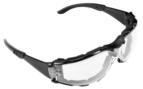 97-520 OKULARY OCHRONNE Z WKŁADKĄ PIANKOWĄ, BIAŁE SOCZEWKI, KLASA ODPORNOSCI FT NEO TOOLS 97-520 OKULARY OCHRONNE Z WKŁADKĄ PIANKOWĄ, BIAŁE SOCZEWKI, KLASA ODPORNOSCI FT NEO TOOLS