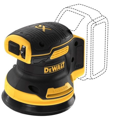 DCW210N-XJ Szlifierka mimośrodowa DEWALT