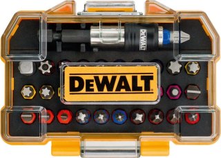 Zestaw końcówki wkrętakowe bitów adapterów 1/4" z adapterami 32szt. DeWalt DT7969-QZ