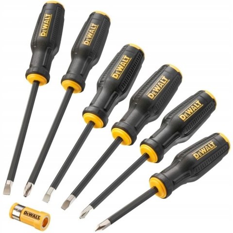 ZESTAW WKRĘTAKÓW ŚRUBOKRĘTÓW 6 SZTUK KOŃCÓWKA MAGNETYCZNA DeWALT DWHT62056-0 ZESTAW WKRĘTAKÓW ŚRUBOKRĘTÓW 6 SZTUK KOŃCÓWKA MAGNETYCZNA DeWALT DWHT62056-0