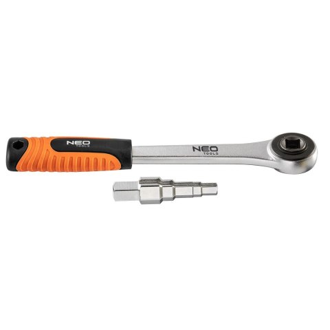02-060 KLUCZ DO ŚRUBUNKÓW 1/2" Z GRZECHOTKĄ NEO TOOLS 02-060 KLUCZ DO ŚRUBUNKÓW 1/2" Z GRZECHOTKĄ NEO TOOLS