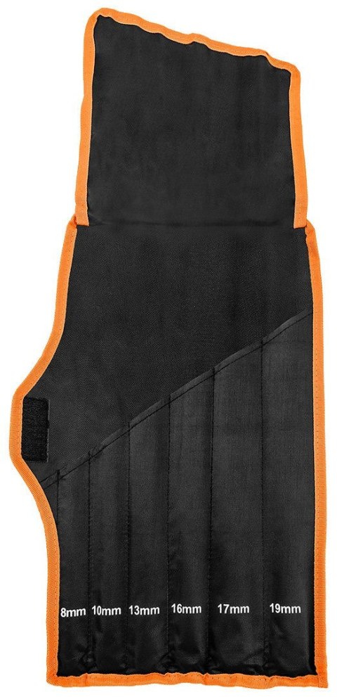09-370 KLUCZE OCZKOWE Z GRZECHOTKĄ, DŁUGIE, ZESTAW 6 SZT., 8 - 19 MM, MIĘKKIE ETUI NEO TOOLS 09-370 KLUCZE OCZKOWE Z GRZECHOTKĄ, DŁUGIE, ZESTAW 6 SZT., 8 - 19 MM, MIĘKKIE ETUI NEO TOOLS