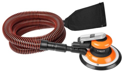 14-013 SZLIFIERKA MIMOŚRODOWA PNEUMATYCZNA 150 MM, PODCIŚNIENIOWE ODSYSANIE PYŁU NEO TOOLS 14-013 SZLIFIERKA MIMOŚRODOWA PNEUMATYCZNA 150 MM, PODCIŚNIENIOWE ODSYSANIE PYŁU NEO TOOLS