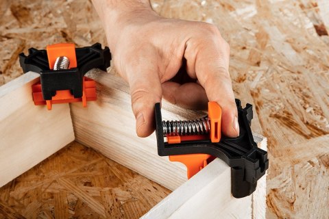 45-492 ŚCISK NAROŻNIKOWY, KĄTOWY, ZESTAW 4 CZĘŚCIOWY NEO TOOLS 45-492 ŚCISK NAROŻNIKOWY, KĄTOWY, ZESTAW 4 CZĘŚCIOWY NEO TOOLS