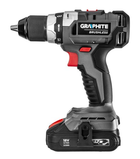 58G019 WIERTARKO-WKRĘTARKA AKUMULATOROWA BEZSZCZOTKOWA ENERGY+ 18V, LI-ION, 13 MM, BEZ AKUMULATORA GRAPHITE 58G019 WIERTARKO-WKRĘTARKA AKUMULATOROWA BEZSZCZOTKOWA ENERGY+ 18V, LI-ION, 13 MM, BEZ AKUMULATORA GRAPHITE