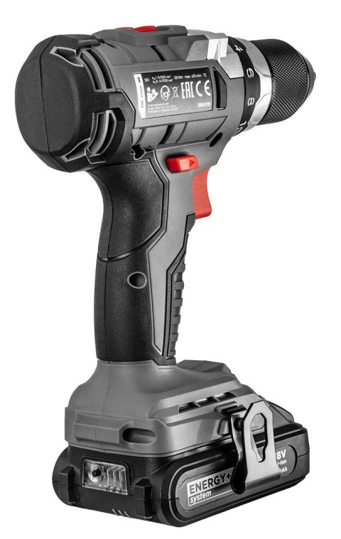 58G019 WIERTARKO-WKRĘTARKA AKUMULATOROWA BEZSZCZOTKOWA ENERGY+ 18V, LI-ION, 13 MM, BEZ AKUMULATORA GRAPHITE 58G019 WIERTARKO-WKRĘTARKA AKUMULATOROWA BEZSZCZOTKOWA ENERGY+ 18V, LI-ION, 13 MM, BEZ AKUMULATORA GRAPHITE