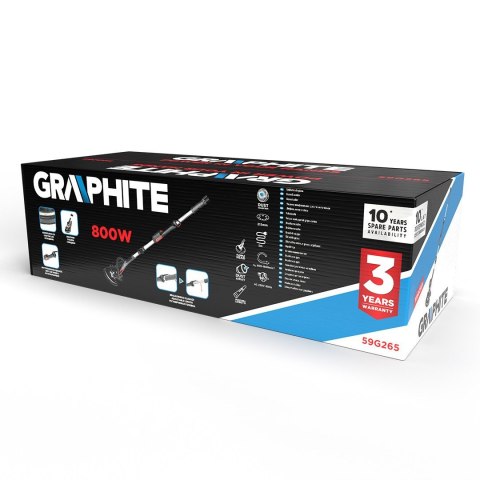 59G265 SZLIFIERKA DO GIPSU 800W , 225MM/215 MM, LED GRAPHITE