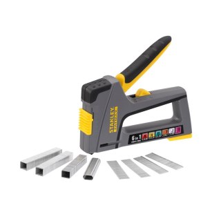 Zszywacz FatMax TR75 6w1 narzędzie uniwersalne zszywki LD/HD trwały ergonomiczny do użytku profesjonalnego Stanley FMHT6-70868