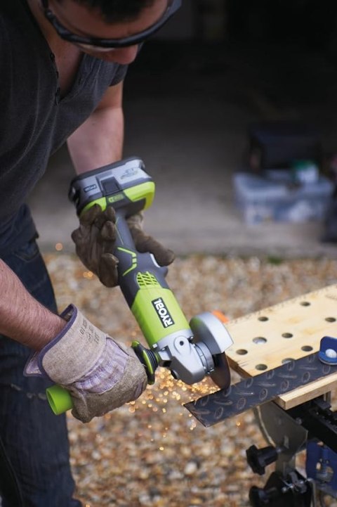 Szlifierka kątowa System ONE + Akumulatorowa bezprzewodowa 18V Body Only RYOBI R18AG-0