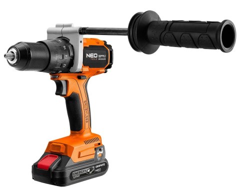 04-616 WIERTARKO-WKRĘTARKA BEZSZCZOTKOWA Z UDAREM 100NM ENERGY+ NEO TOOLS 04-616 WIERTARKO-WKRĘTARKA BEZSZCZOTKOWA Z UDAREM 100NM ENERGY+ NEO TOOLS