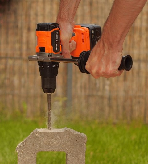 04-616 WIERTARKO-WKRĘTARKA BEZSZCZOTKOWA Z UDAREM 100NM ENERGY+ NEO TOOLS 04-616 WIERTARKO-WKRĘTARKA BEZSZCZOTKOWA Z UDAREM 100NM ENERGY+ NEO TOOLS
