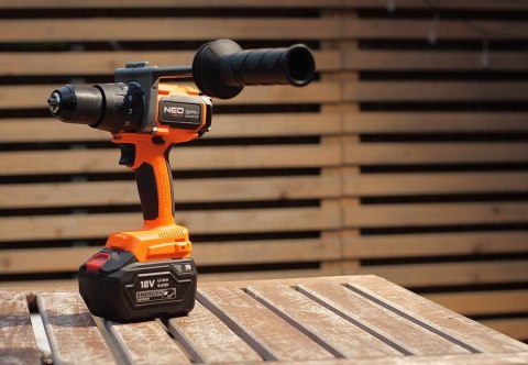 04-616 WIERTARKO-WKRĘTARKA BEZSZCZOTKOWA Z UDAREM 100NM ENERGY+ NEO TOOLS 04-616 WIERTARKO-WKRĘTARKA BEZSZCZOTKOWA Z UDAREM 100NM ENERGY+ NEO TOOLS