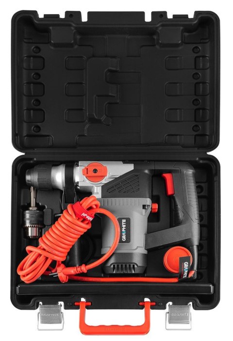58G860 MŁOT UDAROWY SDS+ 900W, WALIZKA GRAPHITE 58G860 MŁOT UDAROWY SDS+ 900W, WALIZKA GRAPHITE