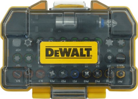 DT7969M-QZ Zestaw Bitów Śrubokrętów, Wielokolorowy, 32 szt. Dewalt DT7969M-QZ Zestaw Bitów Śrubokrętów, Wielokolorowy, 32 szt. Dewalt