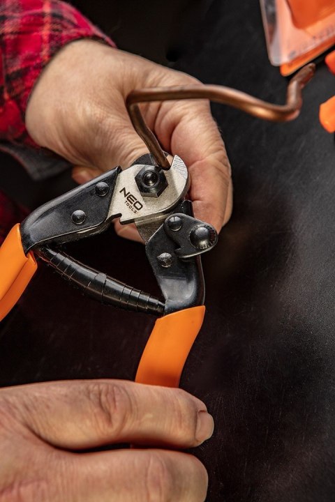 OBCINAK SZCZYPCE DO DRUTÓW I LINEK STALOWYCH NARZĘDZIE DO CIĘCIA 190 MM NEO TOOLS 01-512