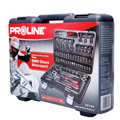 58794 Zestaw kluczy 94 szt. nasadki końcówki PROLINE