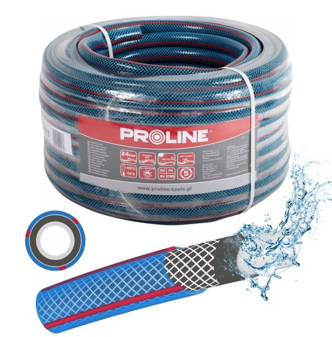 99413 Wąż ogrodowy ½" rolka 30 m 4 warstwowy Proline
