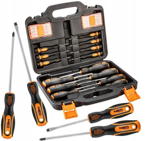 04-209 ZESTAW WKRĘTAKÓW I KOŃCÓWEK WKRĘTAKOWYCH, 30 SZT. NEO TOOLS 04-209 ZESTAW WKRĘTAKÓW I KOŃCÓWEK WKRĘTAKOWYCH, 30 SZT. NEO TOOLS
