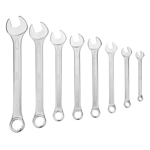 09-751 KLUCZE PŁASKO-OCZKOWE 6-19 MM, ZESTAW 8 SZT. NEO TOOLS 09-751 KLUCZE PŁASKO-OCZKOWE 6-19 MM, ZESTAW 8 SZT. NEO TOOLS