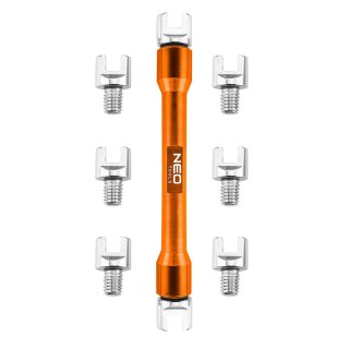 ZESTAW KLUCZY DO SZPRYCH MOTOCYKLOWYCH I ROWEROWYCH 9 SZTUK NEO TOOLS 10-508